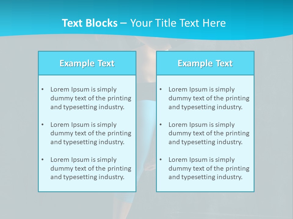 Motion Performance Fitness PowerPoint Template