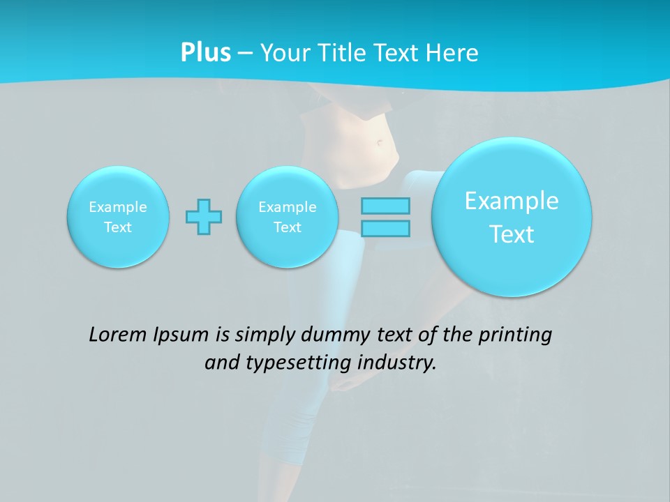 Motion Performance Fitness PowerPoint Template