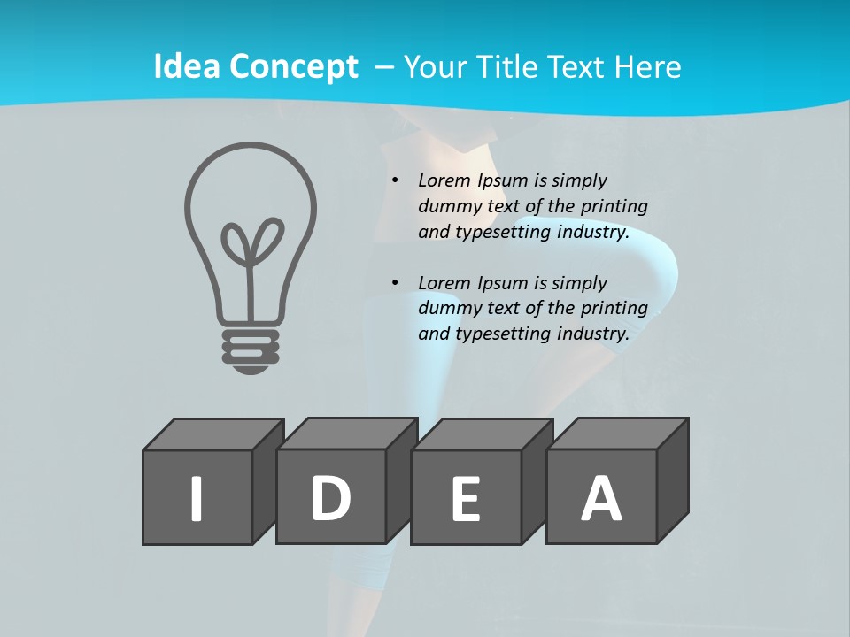 Motion Performance Fitness PowerPoint Template