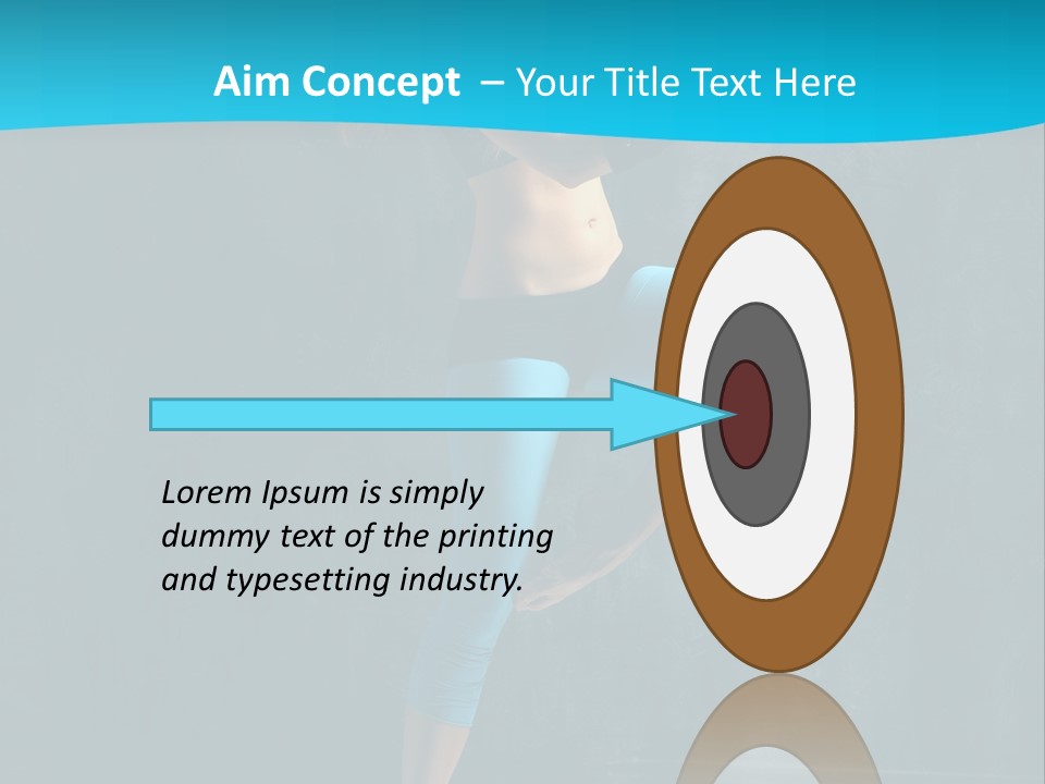 Motion Performance Fitness PowerPoint Template