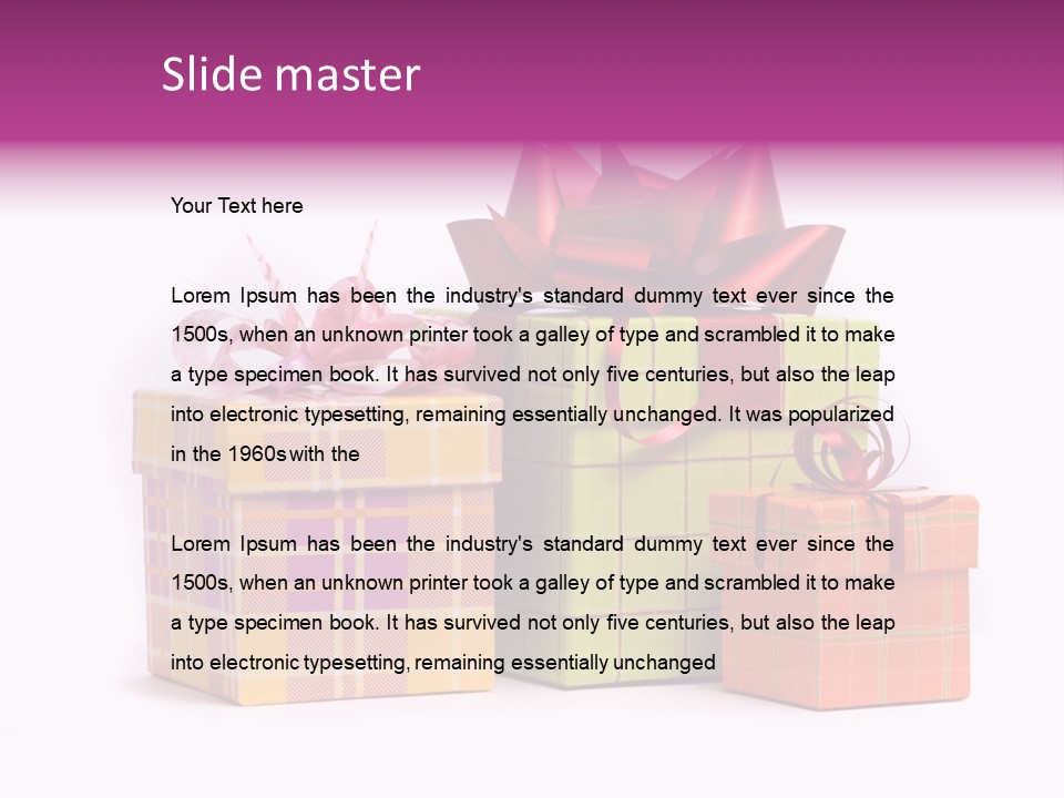 Marriage Festive Green PowerPoint Template