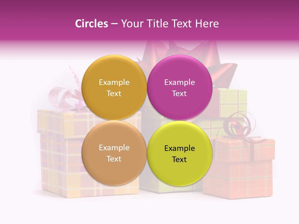 Marriage Festive Green PowerPoint Template