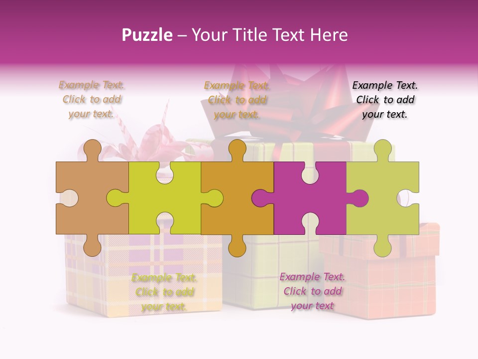 Marriage Festive Green PowerPoint Template