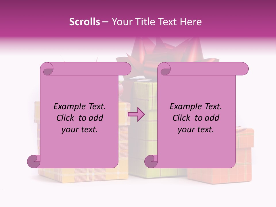 Marriage Festive Green PowerPoint Template