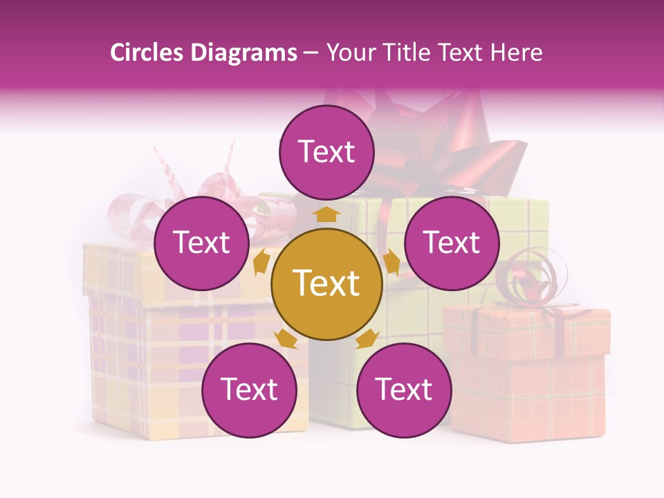 Marriage Festive Green PowerPoint Template