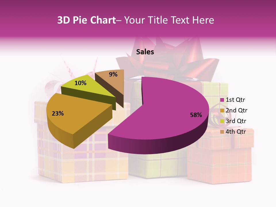 Marriage Festive Green PowerPoint Template