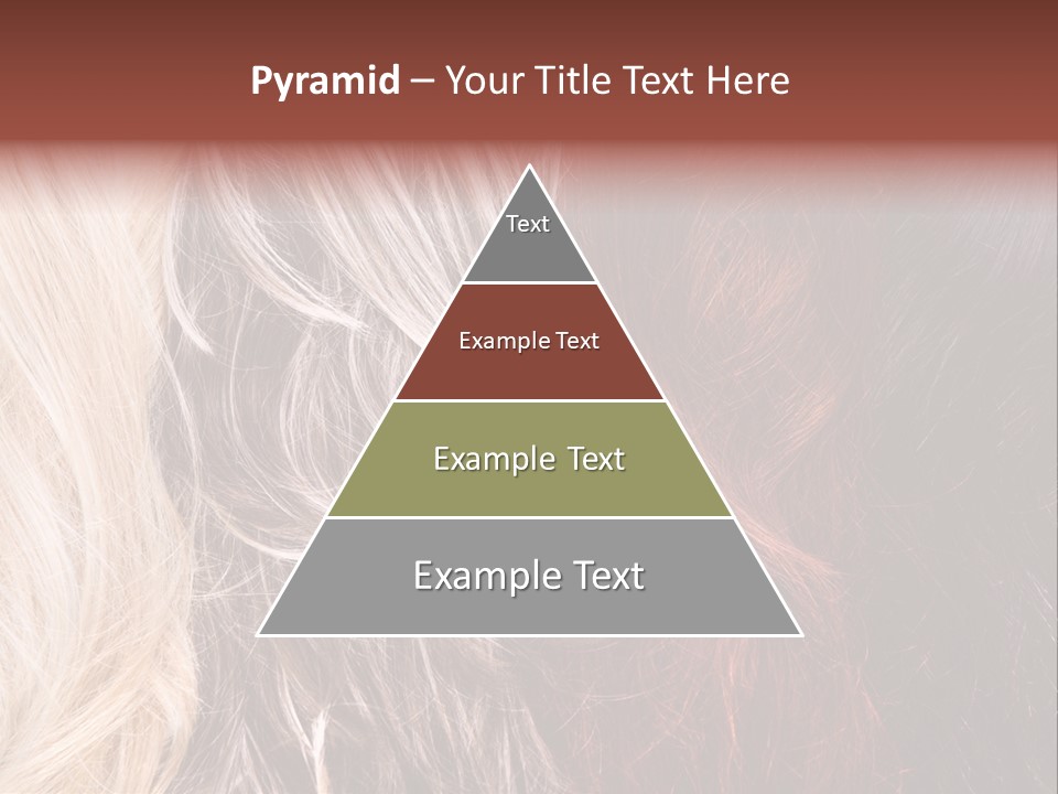 Color Hair Texture PowerPoint Template