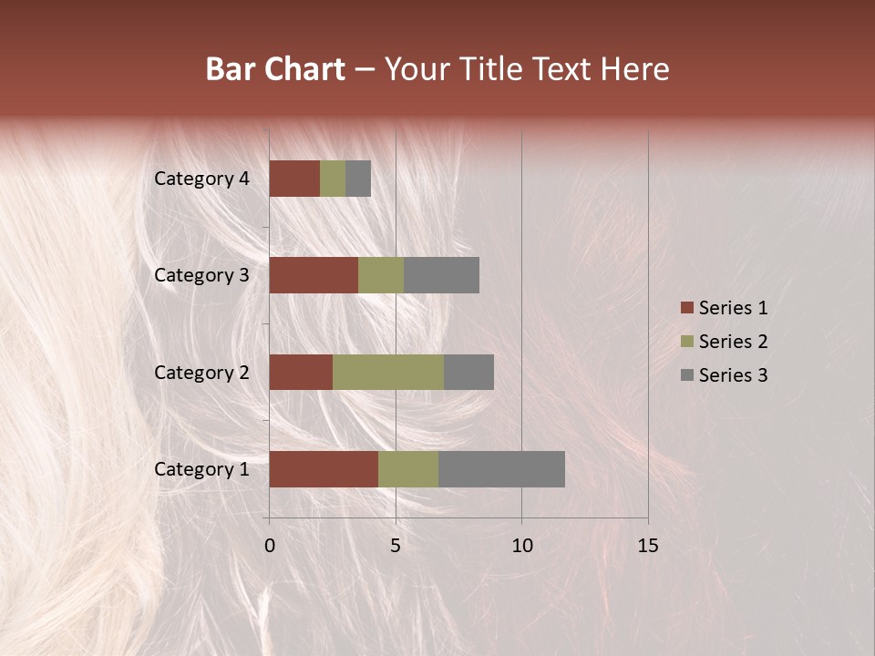 Color Hair Texture PowerPoint Template