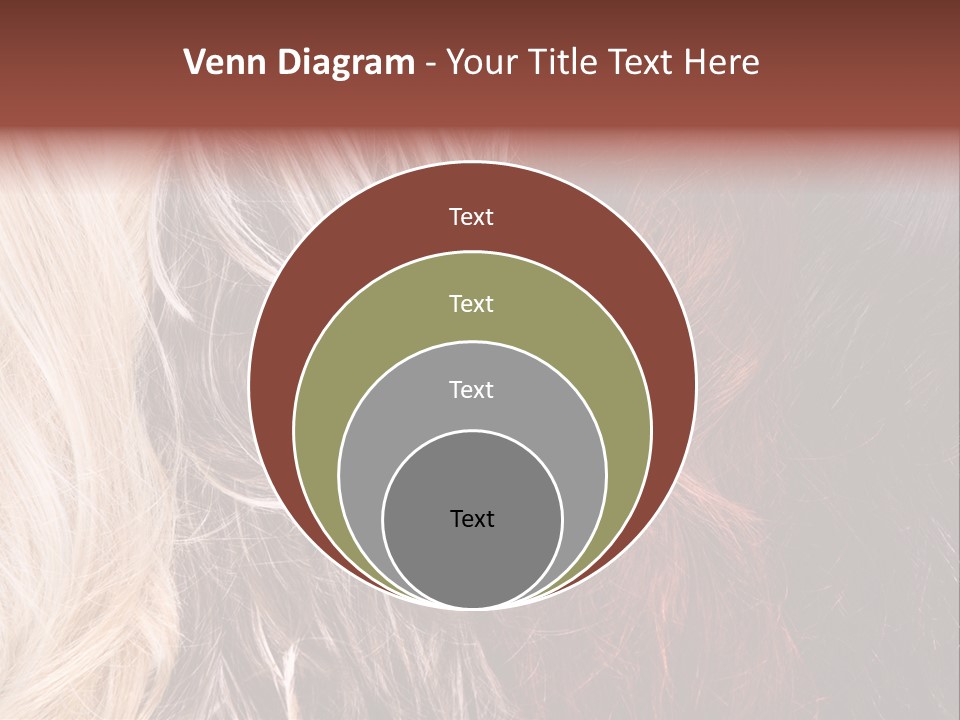 Color Hair Texture PowerPoint Template