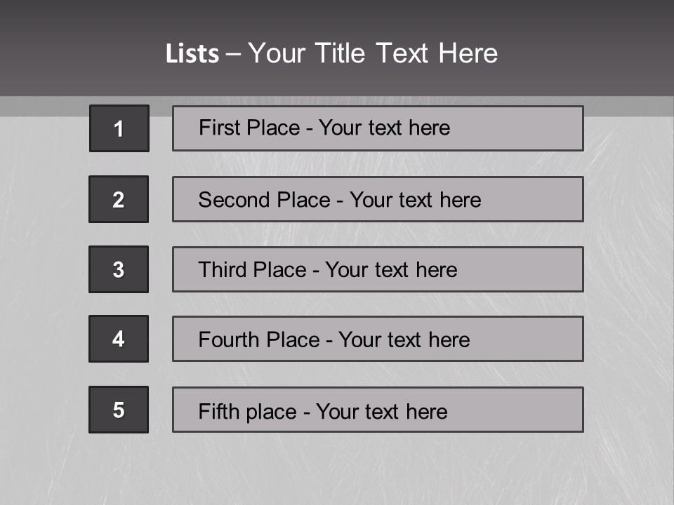 Salon Fashion Uncombed PowerPoint Template