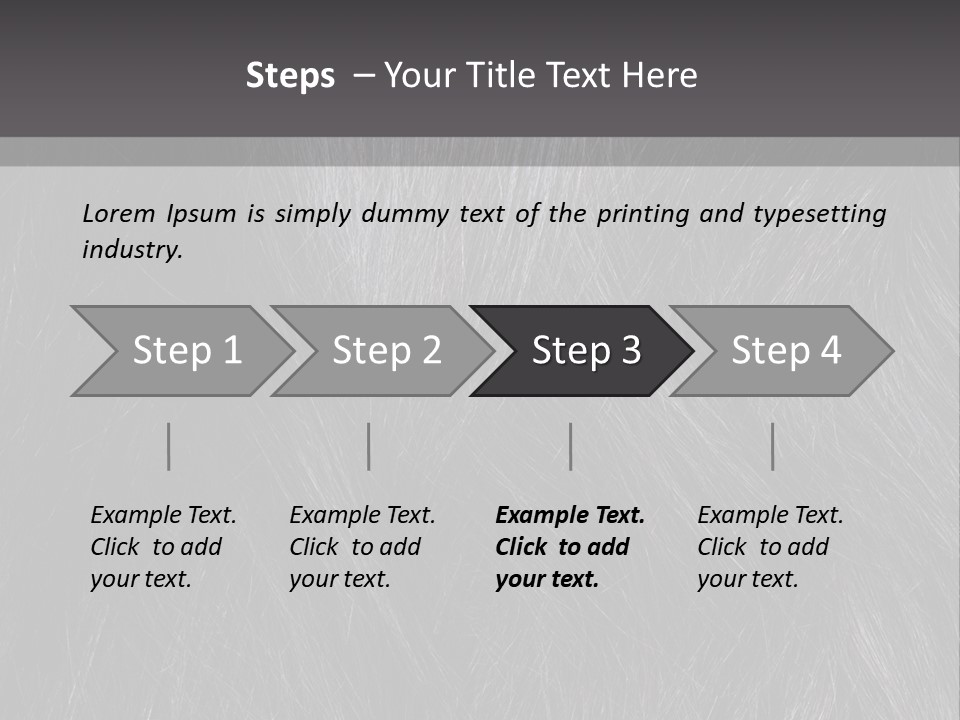 Salon Fashion Uncombed PowerPoint Template