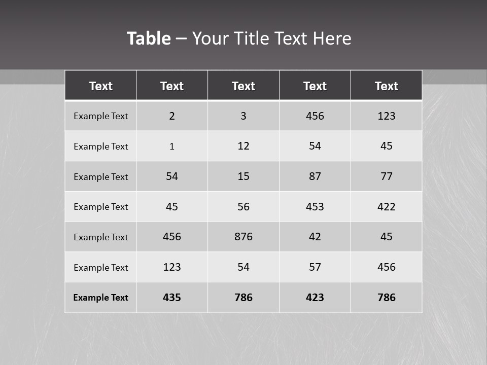 Salon Fashion Uncombed PowerPoint Template