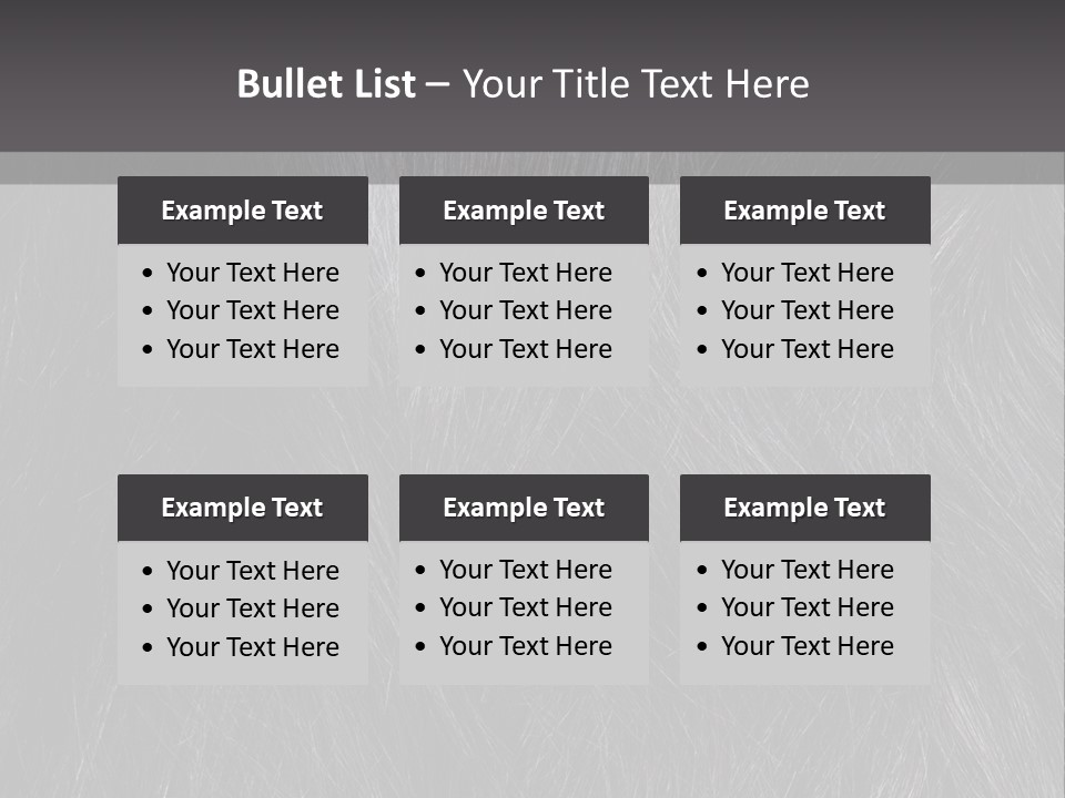 Salon Fashion Uncombed PowerPoint Template