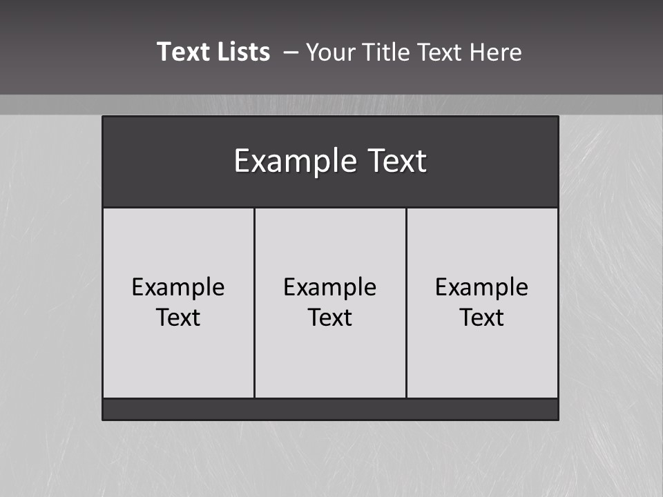 Salon Fashion Uncombed PowerPoint Template