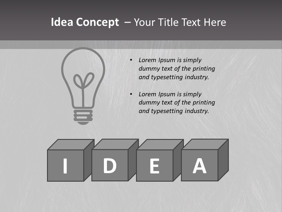 Salon Fashion Uncombed PowerPoint Template