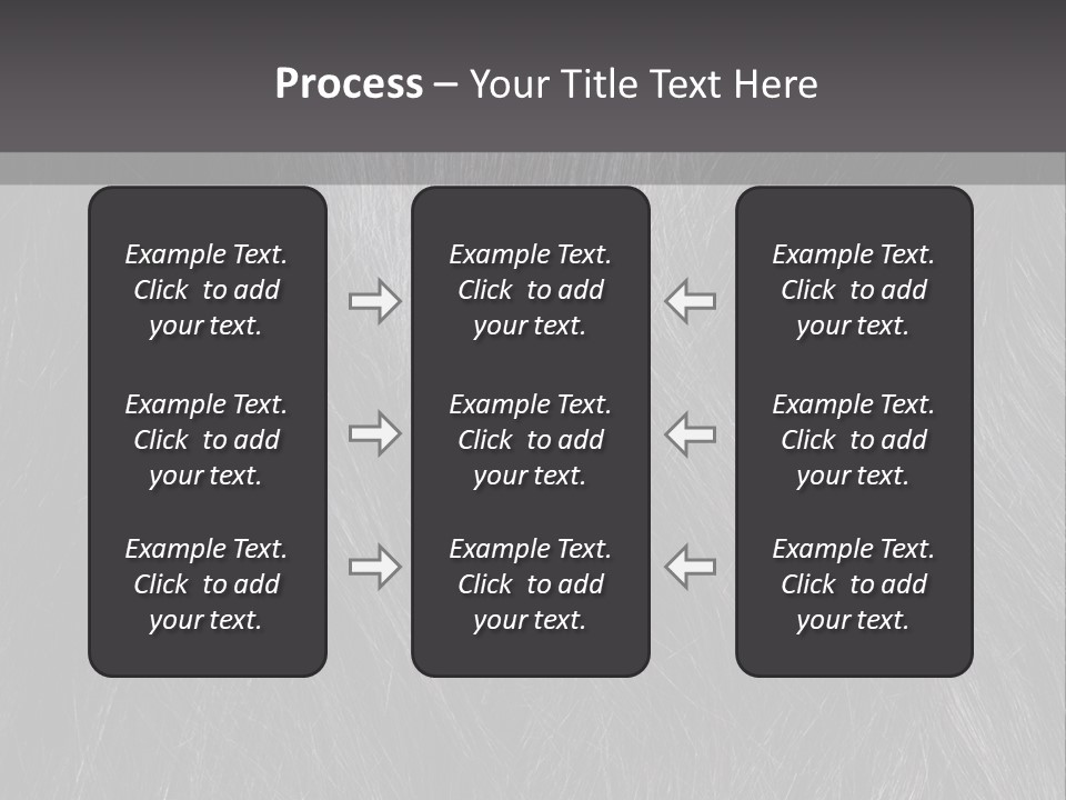 Salon Fashion Uncombed PowerPoint Template