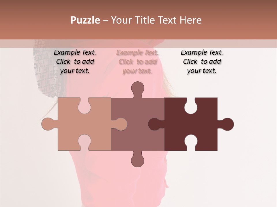 Head Female Nice PowerPoint Template