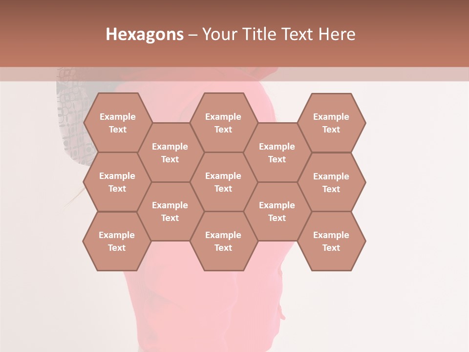 Head Female Nice PowerPoint Template