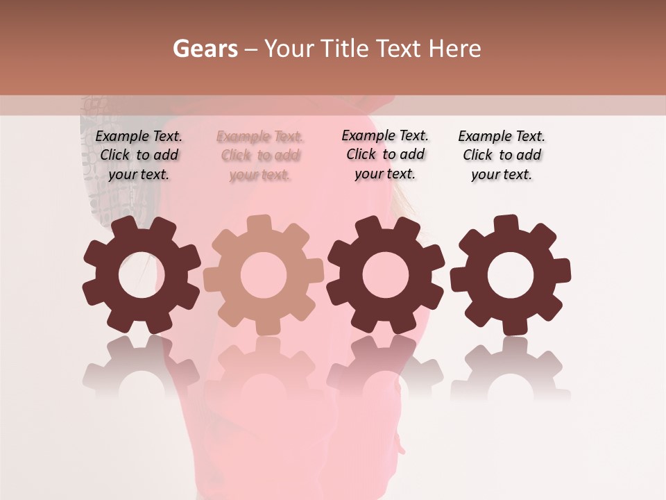 Head Female Nice PowerPoint Template