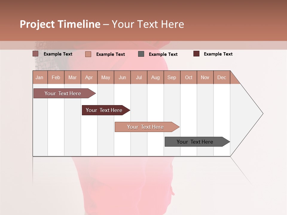 Head Female Nice PowerPoint Template