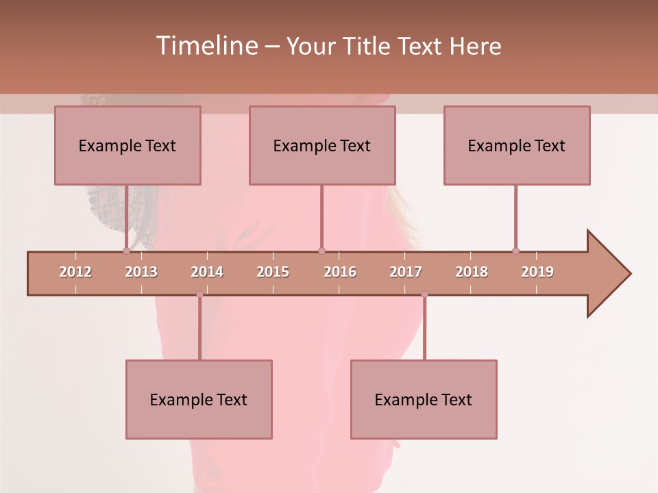 Head Female Nice PowerPoint Template