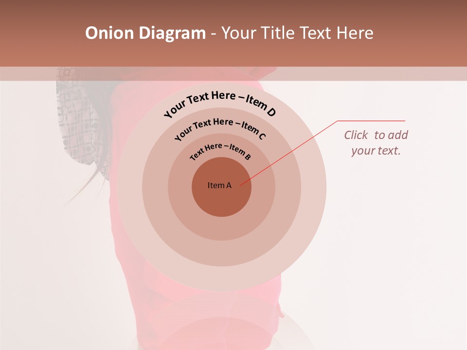 Head Female Nice PowerPoint Template