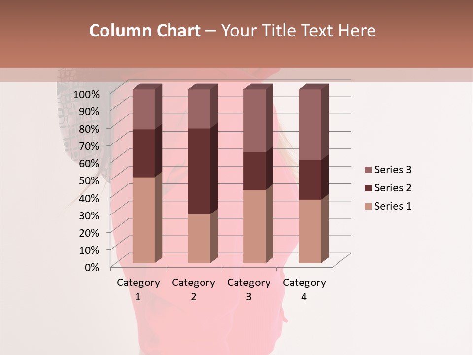 Head Female Nice PowerPoint Template