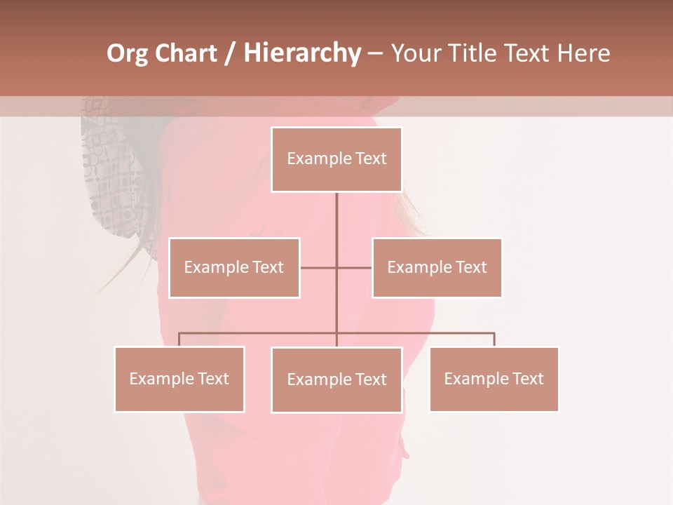 Head Female Nice PowerPoint Template