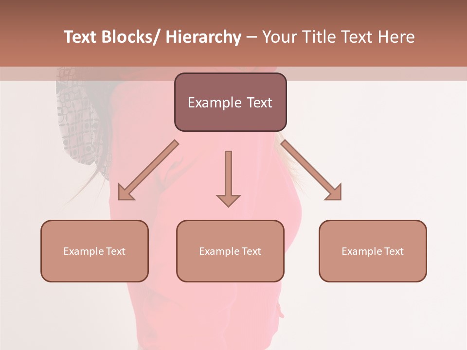 Head Female Nice PowerPoint Template
