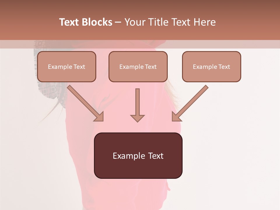 Head Female Nice PowerPoint Template
