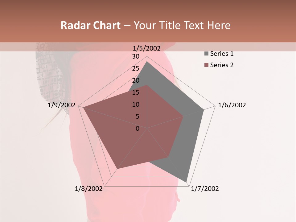 Head Female Nice PowerPoint Template