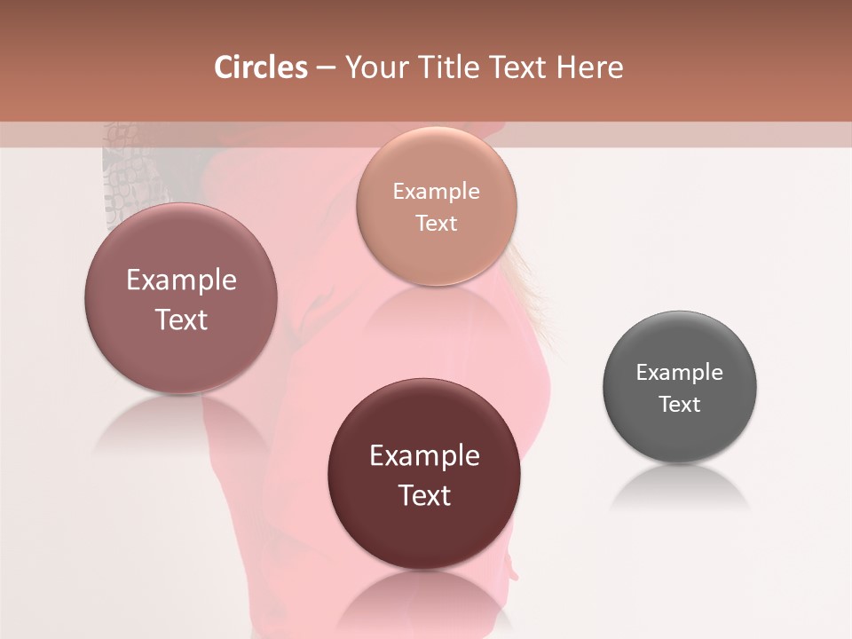 Head Female Nice PowerPoint Template