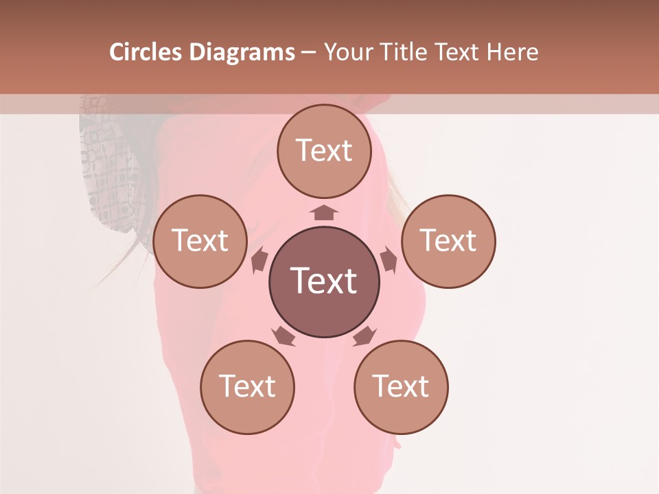 Head Female Nice PowerPoint Template