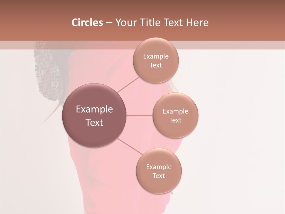 Head Female Nice PowerPoint Template