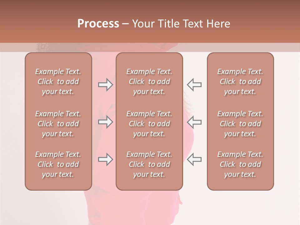 Head Female Nice PowerPoint Template