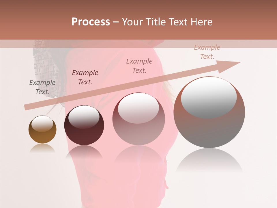 Head Female Nice PowerPoint Template