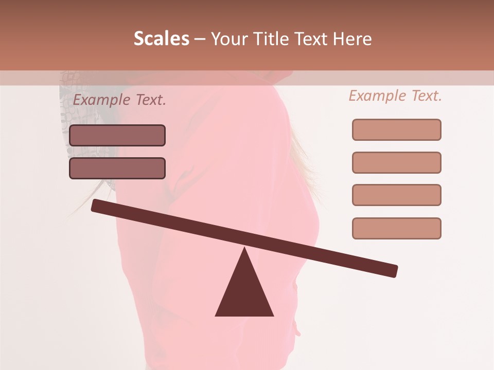 Head Female Nice PowerPoint Template