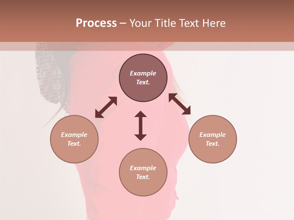 Head Female Nice PowerPoint Template