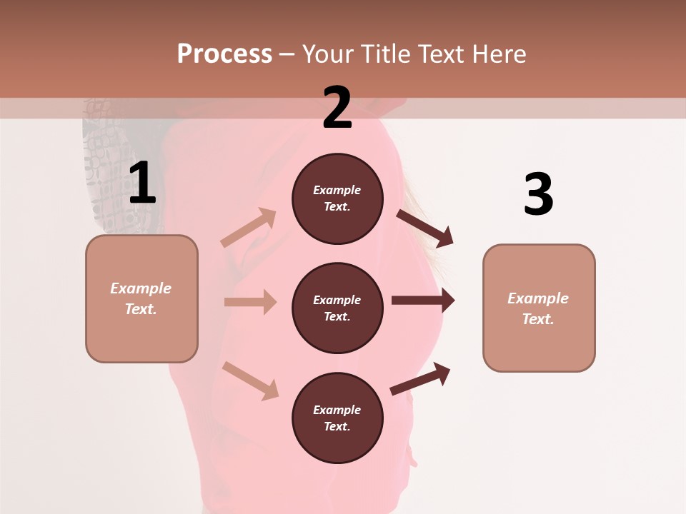 Head Female Nice PowerPoint Template