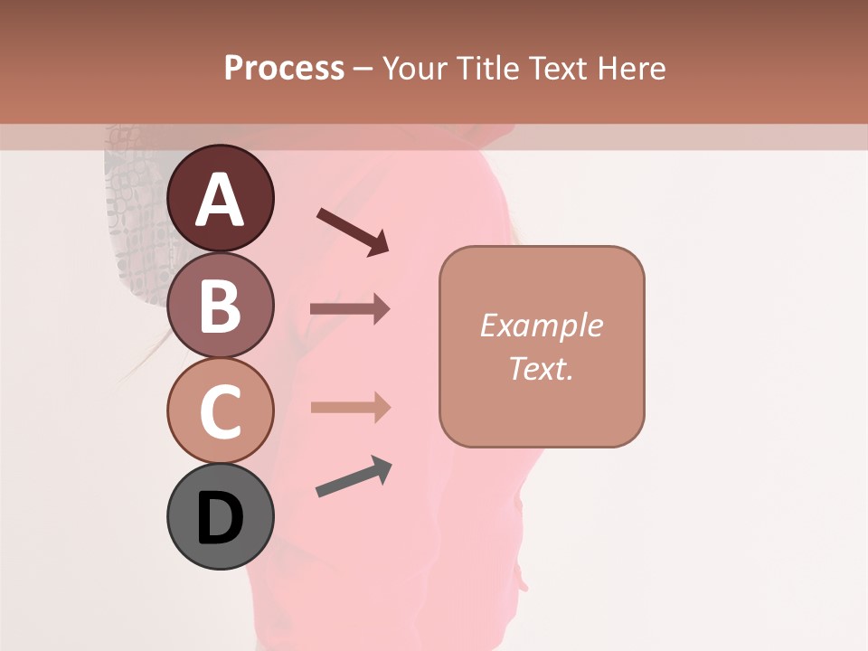 Head Female Nice PowerPoint Template