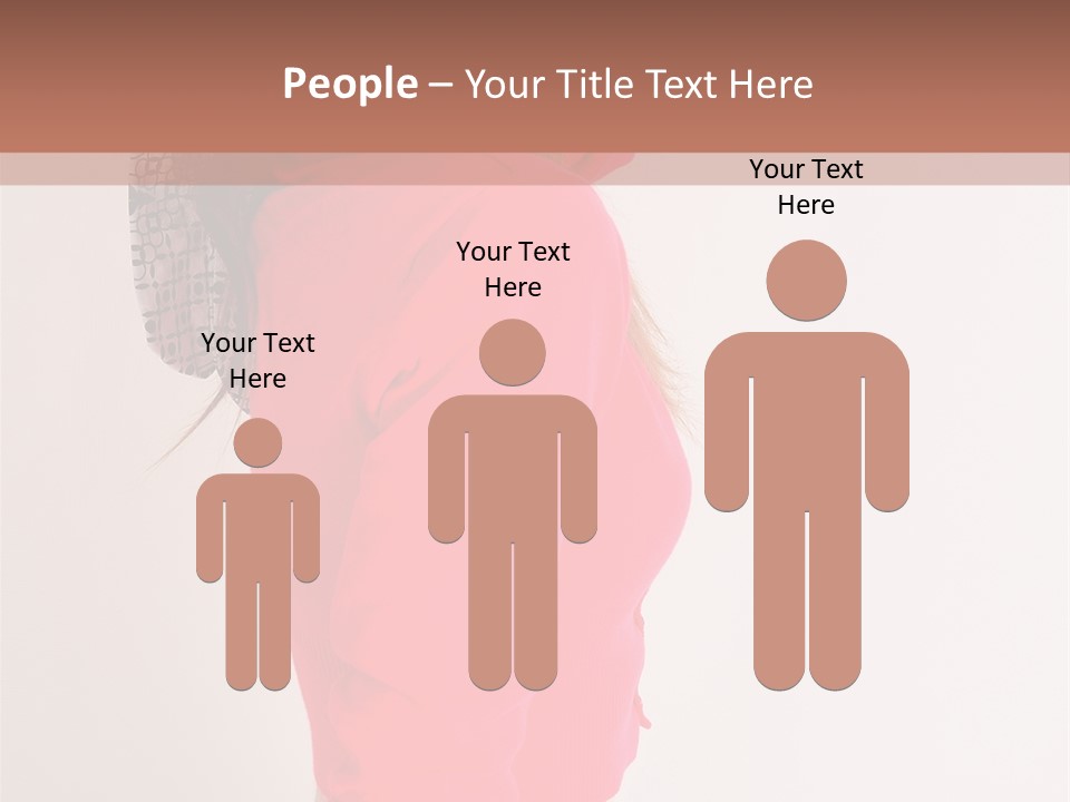 Head Female Nice PowerPoint Template