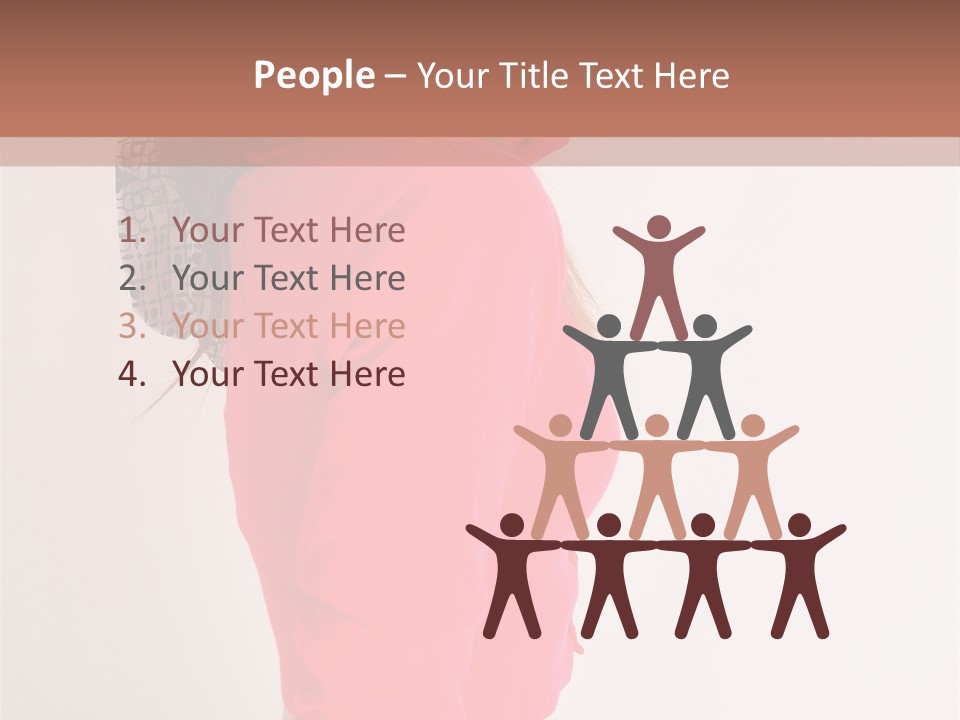 Head Female Nice PowerPoint Template