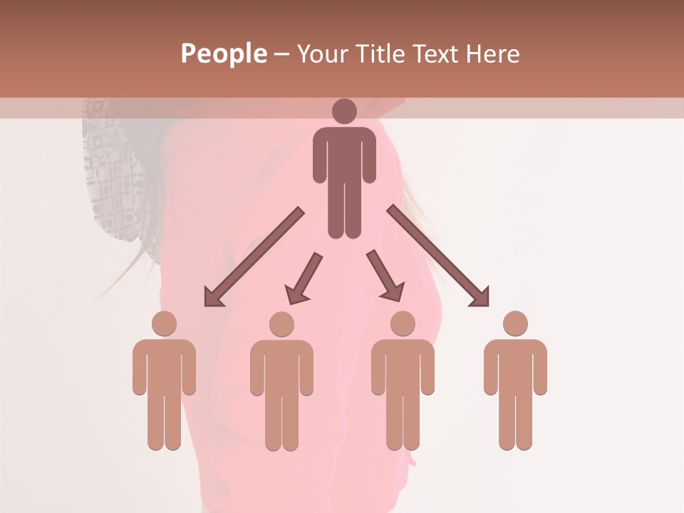 Head Female Nice PowerPoint Template