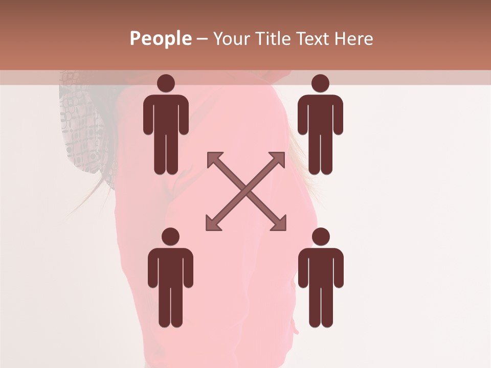 Head Female Nice PowerPoint Template