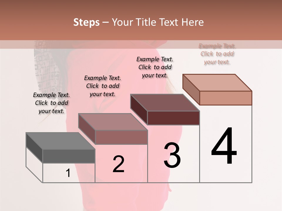 Head Female Nice PowerPoint Template