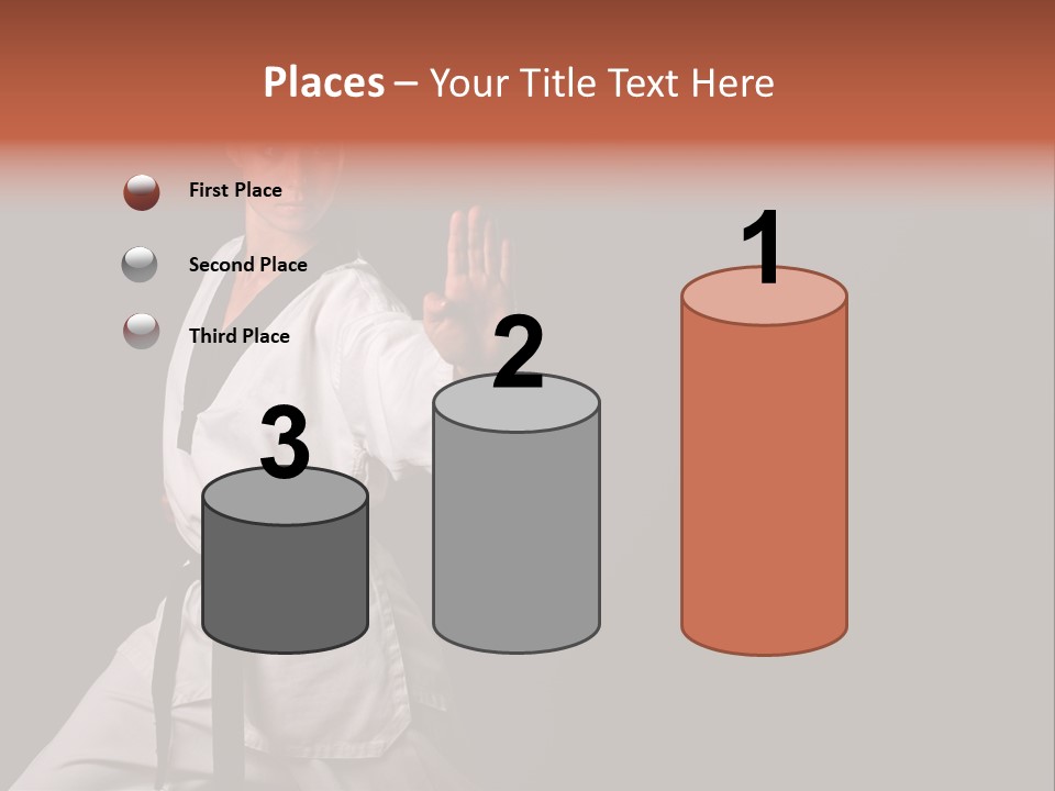 Taekwondo Master PowerPoint Template