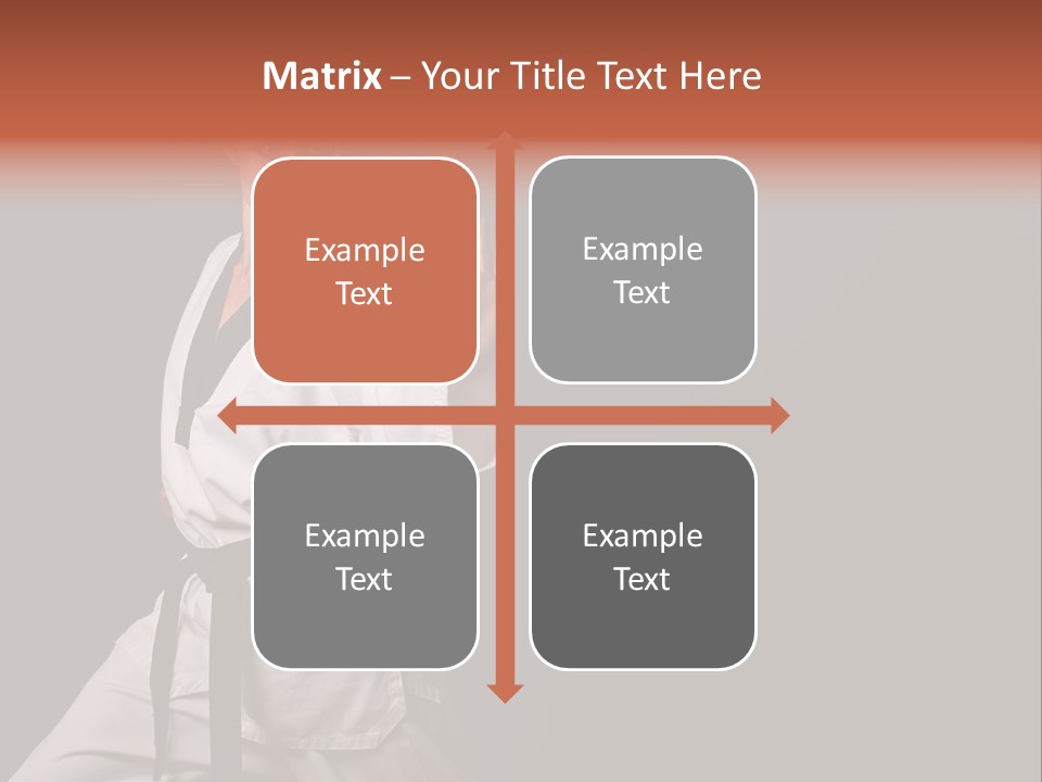 Taekwondo Master PowerPoint Template