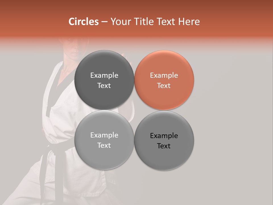 Taekwondo Master PowerPoint Template