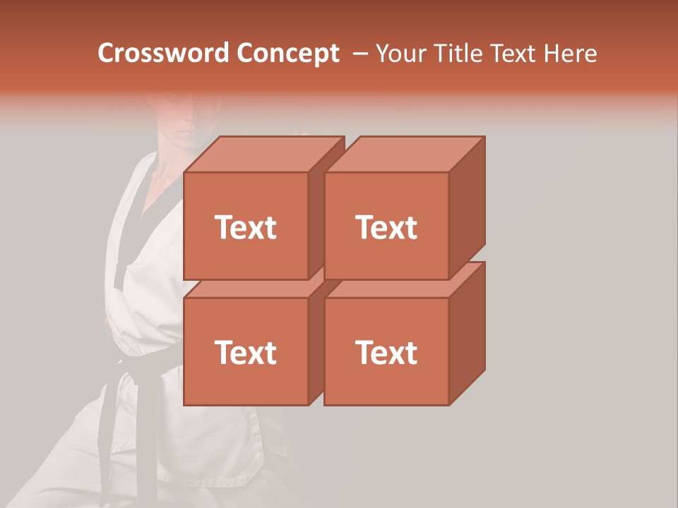 Taekwondo Master PowerPoint Template