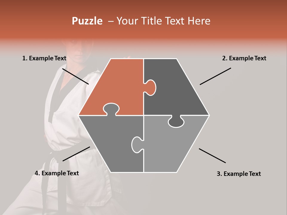 Taekwondo Master PowerPoint Template